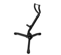 YIWENG Alto Tenor Saxophone Stand Display Instrument Accessories Metal Material Triangle Base Design Folding Portable Adjustable,Metal Stand