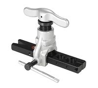 YIWENG Eccentric Flaring Tool Set for Refrigeration Water Gas Brake Line Applications Tubing 6 Dies Sizes 1/4-3/4inch 45 Degree Angle Eccentric Cone Type Flaring Tool Kit for Copper Brass Aluminum M