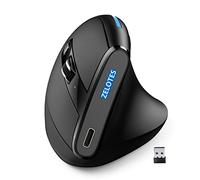 YIWENG F-36A 2.4G Wireless Mouse Charging Blu-ray 6-button Optical mouse 3 level DPI black,Ergonomic design