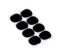 YIWENG musical instrument tooth pads,Wind Instrument Accessories 8pcs Alto Tenor Saxophone Clarinet Mouthpiece Cushions Patches Pads Black 0.8mm Thickness,alto saxophone mouthpiece