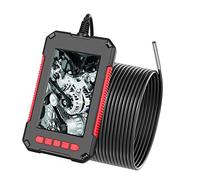 YIWENG P40 Portable Handheld Industrial Borescope Inspection Camera IP67 Waterproof 3.9mm Lens Built-in 6pcs Adjustable LEDs with 4.3 Inch High- 1080P Display Screen