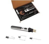 YIWENG Portable Cordless Foam Cutter Hot Wire Foam Cutter Pen Styrofoam Cutting Tools Kit Electronic Soldering Kit Multifunctional Engraving Pen 5 Seconds Heating-Up with LED Light