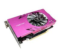 YIWENG RX580-4G 6HD Graphics Card 4G/256bit/GDDR5 Memory 1206MHz Core Frequency 6 HD Ports Suport 6 Screens and 4K /2K HD/1080P Resolution,Gaming Graphics Card