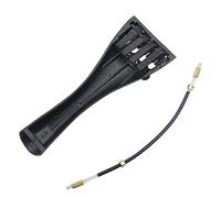 YIWENG tailpiece,3/4 4/4 Violin Fiddle Tailpiece Hill Style with 1pcs Tailgut Tailcord 4 Fine Tuners Aluminum Alloy Durable Strong,3/4 4/4 Violin