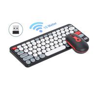 YIWENG Wireless Keyboard and Mouse Combo 2.4G Ergonomic Compact Silent for Computer and Laptop,wireless keyboard and mouse for laptop