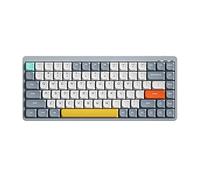 YIWENG Wireless Mechanical Keyboard 84 Keys 2.4G+BT5.0+Type-C 3 Connections 75% Low Profile Layout Keyboards 15 Light Effect 5 Brightness Levels for Tablet Laptop Smartphone OUTEMU Blue Switches,wirel