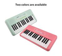 YIWEOG 32 Key Electronic Keyboard Piano 16 Tones 10 Rhythms 10 Demos Dual Speaker Musical Instrument with Microphone Dual Power Mode Portable Music Piano Keyboard for Beginners Keyboards Piano