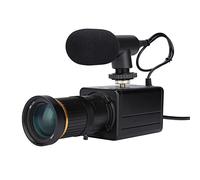 YIWEOG 4K HD Camera Computer Camera USB Webcam 10X Optical Zoom Manual Focus Auto Exposure Compensation Comaptible with Window XP/7/10 Linux Android Plug & Play with Microphone for Video Conference