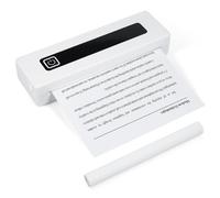 YIWEOG A4 Portable Printer Thermal Paper Printing for Travel Mobile Photo Printer Wireless BT Connect Compatible with iOS and Android Support 210mm/112mm(4'')/80mm(3'')/57mm (2'') Width Suitable for