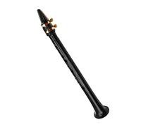 YIWEOG Black Pocket Sax Portable Mini Saxophone Key of C Little Plastic Saxophone with Carrying Bag Woodwind Instrument