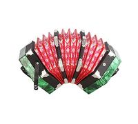 YIWEOG Concertina Accordion 20-Button 40-Reed Anglo Style with Carrying Bag