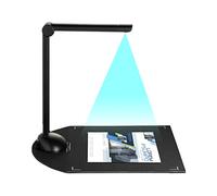 YIWEOG Document Book Camera Scanner 5 Mega-pixel HD High-Definition A4 Scanning Size with USB Port LED Light OCR Function Compatible with Windows for Classroom Office Library Bank Meeting