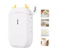 YIWEOG Label Maker Machine Mini Pocket Thermal Label Printer All in One BT Connect 203DPI Prince Tag DIY Date Journal Study Sticker Labeling Machine Compatible with iOS Android for Retail Store Home