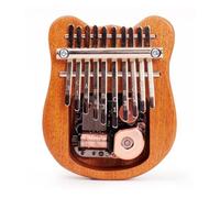 YIWEOG Mini Thumb Piano 10 Keys Portable Musical Instrument Cartoon Cute Thumb Piano Music Box for Adult Beginners Interesting Party Travel Sapele Wood Thumb Piano Instrument