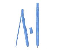 YIWEOG Professional Compass with Mechanical Pencil Math Geometry Drawing Tools with 0.7mm Leads & 6 Erasers and Ruler Stationery Supplies for Students Teachers Designers Workers