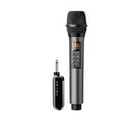 YIWEOG Wireless Microphone System with Handheld Mic UHF Professional Dynamic Microphones for Home Cinemas Karaoke Church Speech Wedding Party Singing Plug and Play Rechargeable Wireless Microphone
