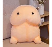 YIWOYI 10/20cm Cute Flesh-colored Penis Plush Toy Pillow Sexy Soft Toy Stuffed Funny Cushion Simulation Lovely Gift for Girlfriend (pink,50CM)