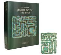 YIWOYI Summer Day on The River All-Edge Jigsaw Puzzle - 501 Piece High Difficulty Family Game for Relaxation and Teamwork(1 Set)