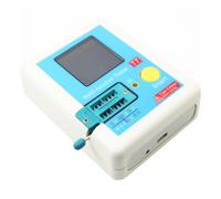 YIXANNX 0.01-50MΩ 25pF-100mF Professional LCD Digital Display Transistor Tester Portable Rechargeable Diode Capacitor Gauge