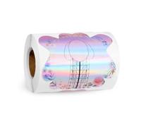 YIXANNX 100 Packs Nail Extension Stickers Manicure Tips Form Builders Mold Curve Art DIY Self-Adhesive Paper Stencil, YC14