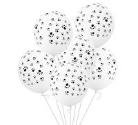 YIXANNX 100pack/lot Australian Party Decorations Set Dog Paw Print Biodegradable Balloons For Birthday Latex Free Balloons Latex, Dog Paws, 100pieces