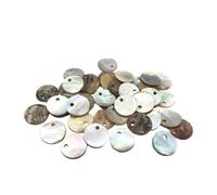 YIXANNX 100x Round Shell Sewing Button Set Easy to Sew and Long-Lasting Round Shell Sewing Buttons Buttons