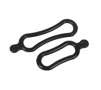 YIXANNX 10pcs Light Rubber Band Install Fitting Bikes Accessory Solid Color Handlebar light Fixator Installation Part