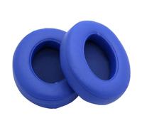 YIXANNX 2 Pieces Headphone Sponge Cushion Leather Earpads Headset Earmuff Floral Print Hearing Ear Pads Pair, Blue