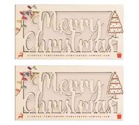 YIXANNX 2Pec CHRISTMAS WALLET, & WALLET, AND EXTRA-LARGE AND PERFECT FOR FAVORS, GATHERINGS, PERSONALIZED CHRISTMAS PARTIES, A2