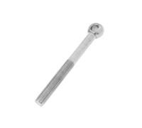 YIXANNX 304 Stainless Steel Fully Threaded Eye Bolt for Balustrade Resilient and Dependable, Silver, M12 x 120mm