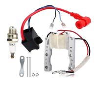 YIXANNX 49cc 80cc Engine Repair Lightweight Magnetic Coil Ignition Portable CDI Spark Plug 2 Stroke Motorized Push Bike