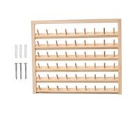 YIXANNX 54 Spool Sewing Thread Rack with Hanging Hook Beautiful Storage Solution for Creative Minds and Crafting Lovers Sewing Organizer for Embroidery Hair