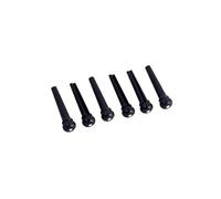 YIXANNX 6 Pieces Guitar Bridge Pins Professional Replacing Component Guitars Nuts String End Peg Music Instrument Playing Fitting