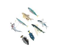 YIXANNX Animals Models Mini Sea Creatures Toys Set Hand Painted Realistic Figures Addition To Any Collection Realistic Sea Crea Mini Creatures Toys Set Underwater Animal