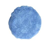 YIXANNX Auto Polishing Cloth Portable Reusable Round Detachable Replacement Vehicle Cleaning Waxing Buffing Cloths Dust Remover, Coral Velvet