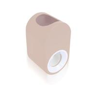 YIXANNX Automatic Toothpaste Squeezer Wall-Mounted Toothbrush Stand Detachable Toothpastes Dispenser Household Supplies, Pink