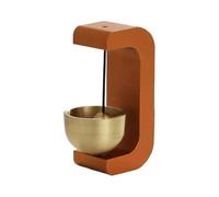 YIXANNX Beautiful C-Type Wind Chime with Magnetic Suction Mechanism Equipped Magnetic Doorbell Mechanism Suction Door Wind Chime, Orange