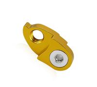YIXANNX Bicycle Rear Derailleur Hanger Mountain Aluminum Alloy Extender Metal Extension Tail Hook Gear Cycling Accessories, Gold