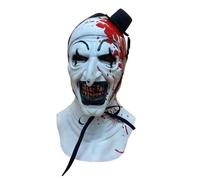 YIXANNX Bloody Horror Mask For Halloween Easy To Wear Not Easy To Tear Halloween Scary Clown Mask Latex Cosplay Clown, Type 2
