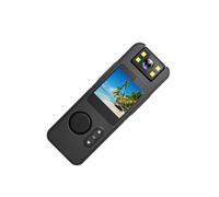 YIXANNX Body Camera Wifi Panoramic View 1000mAh Lithium Battery Cyclic Mode 180° Lens Rotation Wide Wide Area 360 ° Wifi Camera