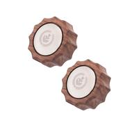 YIXANNX Boost Coffee Experience Coffee Machine Knot Retrofit Walnut Wooden Handles Meets Efficiency These Gear Knobs Not Only Durability But Also Add of Elegance to Machine