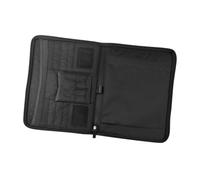 YIXANNX Business Portfolio with Zipper Notebook Folder Creative File Folder Briefcase Ensures Documents are Always Neatly Stored File Briefcase Meeting Records