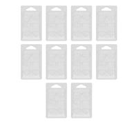 YIXANNX Candles Melt Clamshells Molds DIY Crafting Fun with Molds for Candles and Chocolates Clear Empty Cube Tray is Suitable for At Temperatures Below 65 Degrees to, Heart, 11.5 x7.5 cm