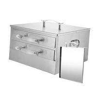 YIXANNX Cantonese Rice Noodles Steamer Pot With Enhanced For Creating Flavorful Cheung Fun And Noodle Rolls Eggs Or Meat To Put On Top To Own Unique Rolls.In Addition Cantonese, 3x Tray