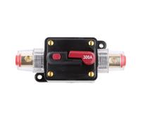 YIXANNX Car Amp Fuse Holder Circuit Breaker Inline Easy Manual Reset 12 To 300 Amp Self Testing Panel Mount Can Be Mounted On Panel Or Firewall 12-300 Circuit Breaker Tester