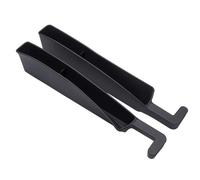 YIXANNX Car Seat Gap Storage Box Effortlessly Access Essentials While Driving PU Car Seat Gap Plug Proof Plug Strip Wallet Phone, black