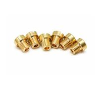 YIXANNX Carburetor Main Jet Nozzle Thread Slow Pilot Motorcycle Accessories Round Head Copper Craftsmanship High-strength, 130-150