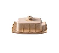 YIXANNX Ceramic Butter Dish Home Butter Keeper for Celebration Refrigerator