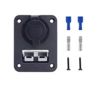 YIXANNX Charging Panel Kit For Anderson Current Socket Mounting Bracket Included Cable Is Waterproof And Dustproof ABS , Base