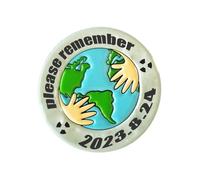 YIXANNX Chic And Elegant Pin - Show Off Style With Chic And Elegant Pin Colorful And Fun Identification Badge Brooch, Marine Pollution